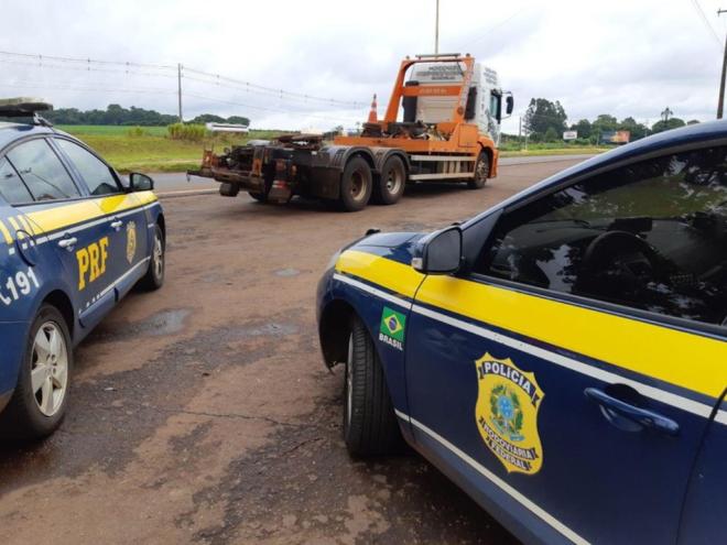 A remoção dos veículos ainda poderá ser feita pelos agentes rodoviários federais 