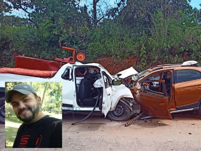 Ery Vieira morreu entre as ferragens da picape que dirigia