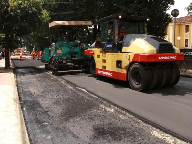 O cronograma possibilitou a inclusão de vias, totalizando mais 12 mil m² de pavimentação 