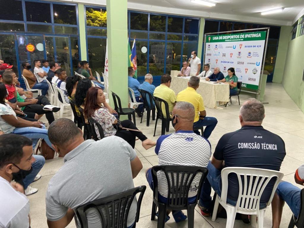A assembleia foi prestigiada por dirigentes de clubes e diversos outros desportistas ipatinguenses