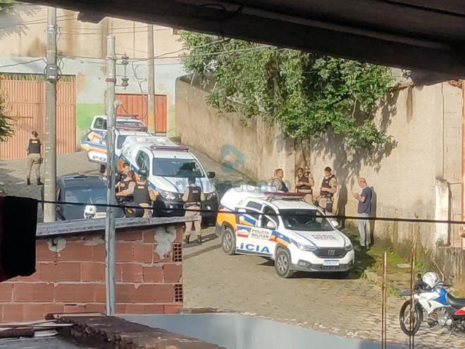 O jovem suspeito do crime foi preso no bairro Morada do Vale, em Coronel Fabriciano