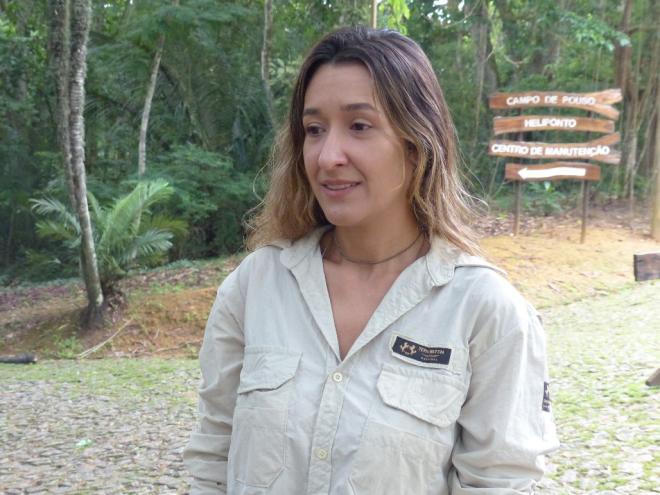 Bióloga Vanessa Guimarães explica como será o trabalho para preservação da espécie localizada