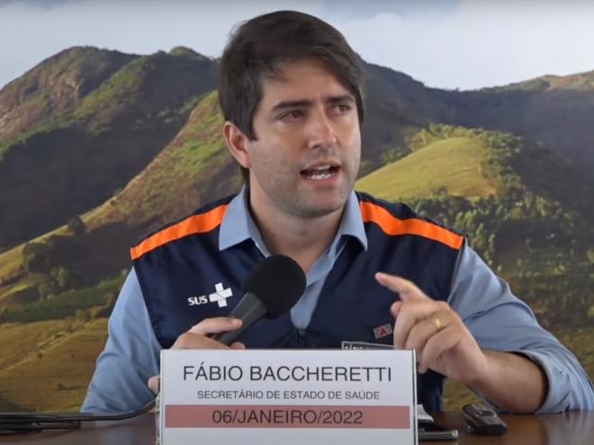 Fábio Baccheretti informou que o Estado deverá receber cerca de 370 mil doses da vacina Pfizer para uso em crianças neste mês 