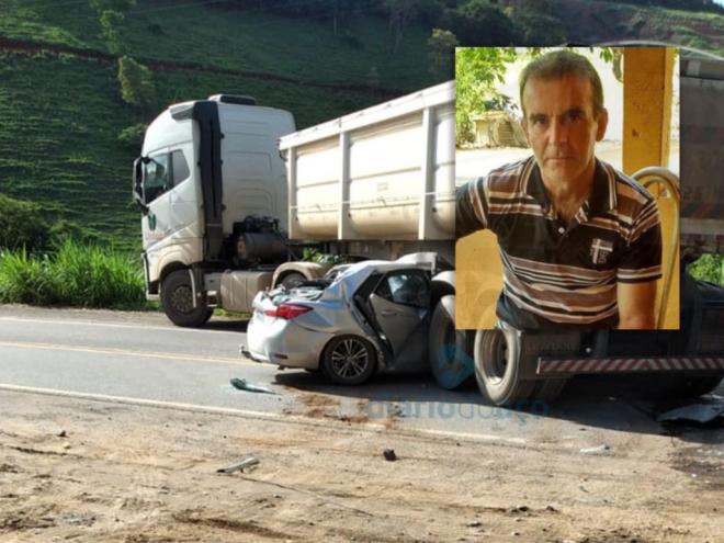 Francisco da Costa Neto, o  Chiquinho da Cerâmica, de 54 anos, morreu em um acidente de trânsito no Km 105 da BR-458