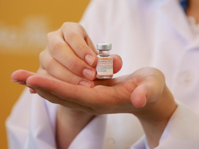 Imunizante utilizado nas crianças é o do Pfizer