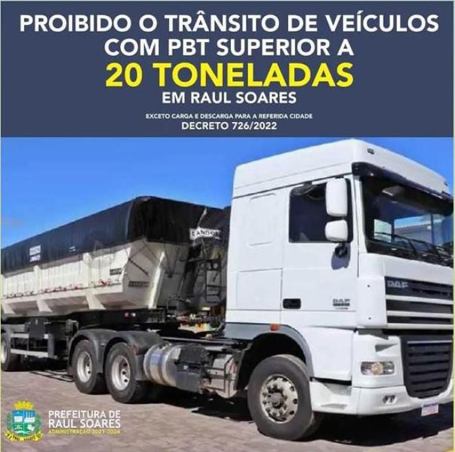 Decreto entrou em vigor hoje; rota que parte de BH para Vitória ou Vale do Aço precisa passar pela BR-040, atravessar para Leopoltina e voltar pela BR-116 até Realeza 