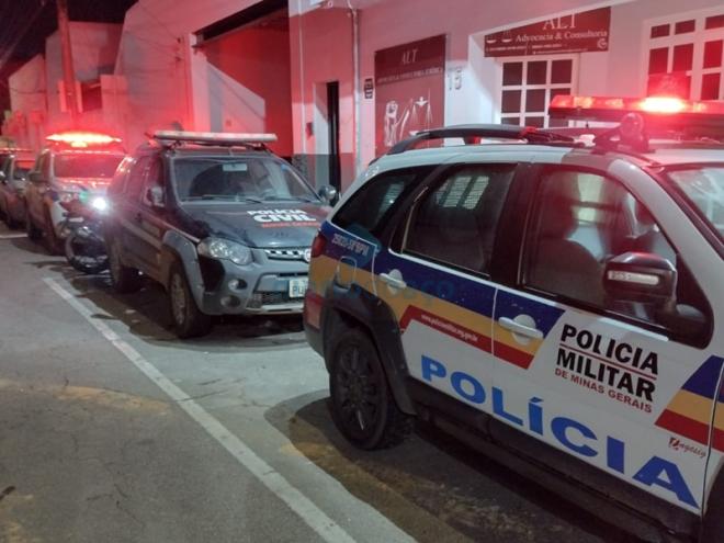 O homem suspeito do estupro de vulnerável foi encaminhado para o plantão da 1ª DRPC, em Ipatinga