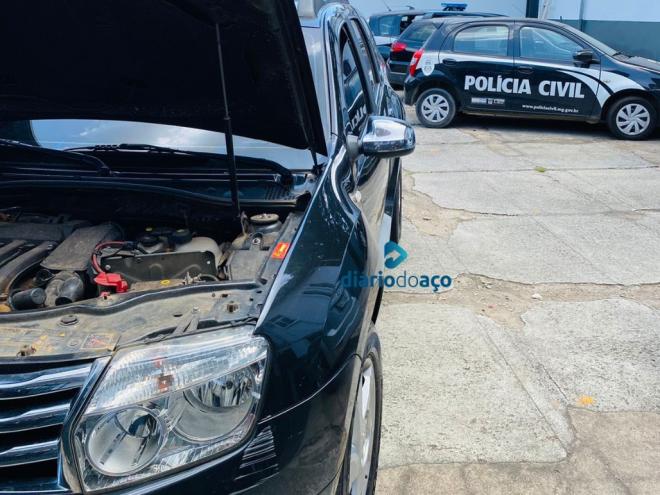 Carro encontrado cocm o homem foragido era clonado 