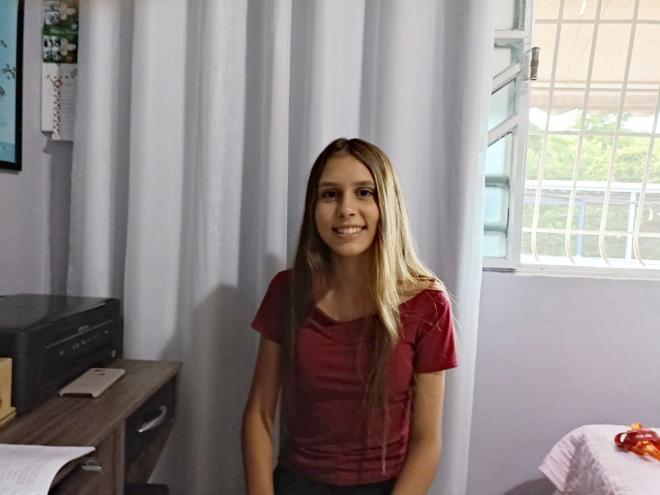 Clarisse de Assis Pereira já participou três vezes da Olímpiada Brasileira de Matemática das Escolas Públicas