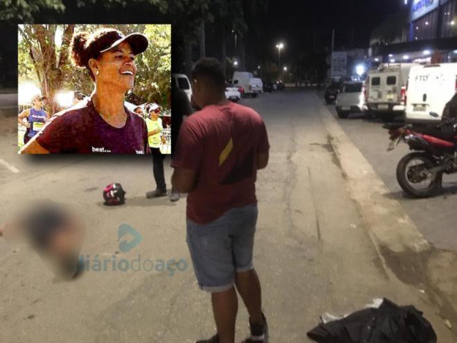  Alessandra Aparecida Neves da Silva Matos foi atropelada enquanto corria na rua, no bairro Iguaçu