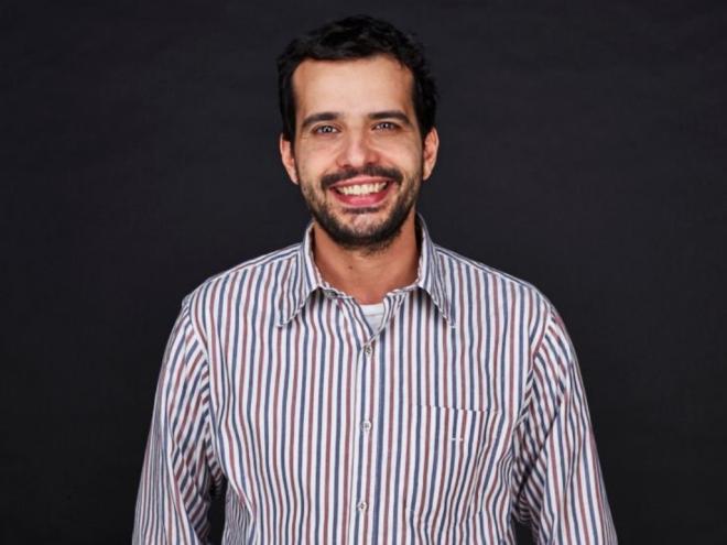 O coordenador Gabriel Paiva: diversos modos de fazer teatro