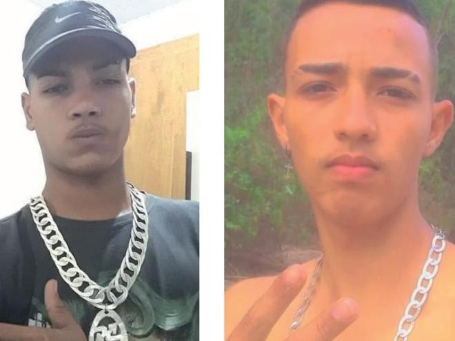 Douglas Omar e Luiz Gabriel foram atingidos quando se encontravam sobre uma motocicleta em Lavrinha