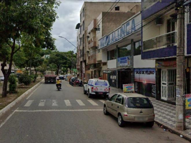 O corpo de Felipe foi velado na sala velório desta funerária, no bairro Veneza II, em Ipatinga