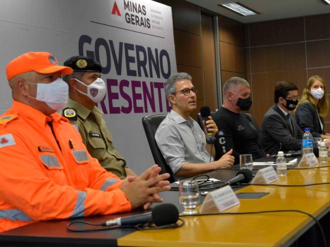Informações foram divulgadas pelo governador Romeu Zema (Novo) em coletiva 