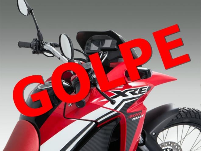 O anúncio de uma moto parecida com esta foi usada para atrair a vítima do golpe