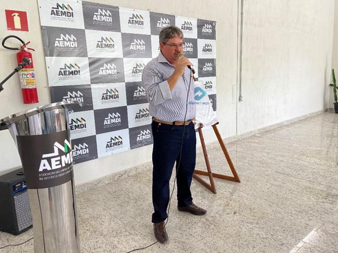 O presidente da entidade, Eduardo Pinho, agradeceu a presença de todos ao avento 