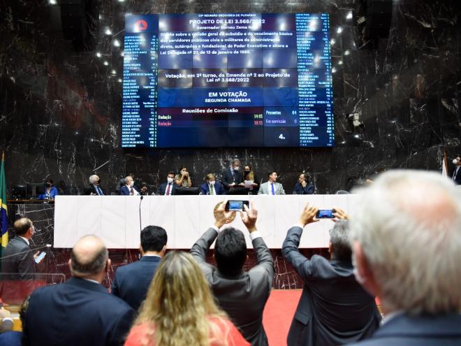 O Projeto de Lei 3.568/22 foi aprovado em segunda votação na Assembleia Legislativa  