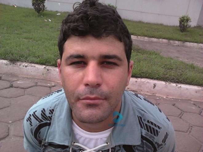 Elizeu Paulino, quando foi preso em um cerco da Polícia Rodoviária em Timóteo, em 2014