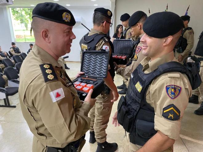 Arma não letal será distribuída às frações da 12ª Região de Polícia Militar