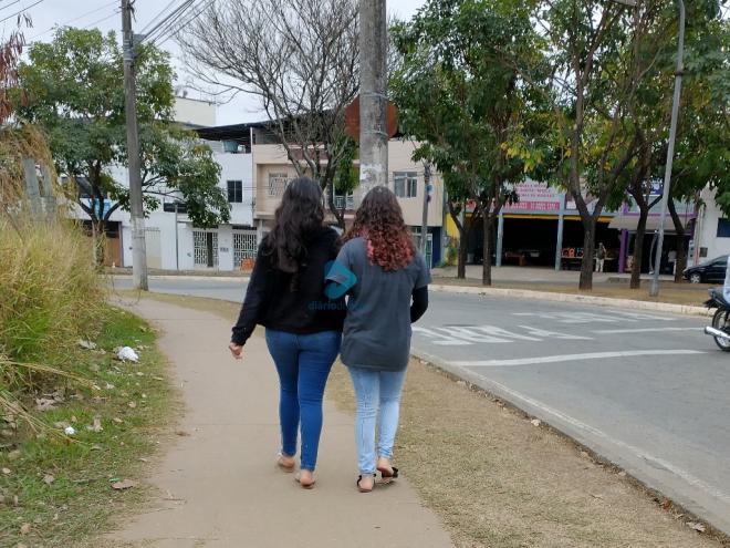 A previsão é que na segunda-feira chegue uma frente fria a Minas Gerais