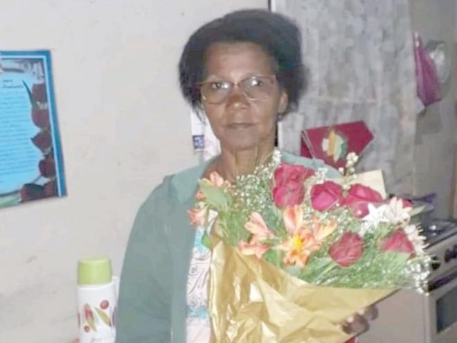 Maria da Penha Silva do Carmo tinha 59 anos quando morreu vítima da violenta agressão que sofreu do filho 