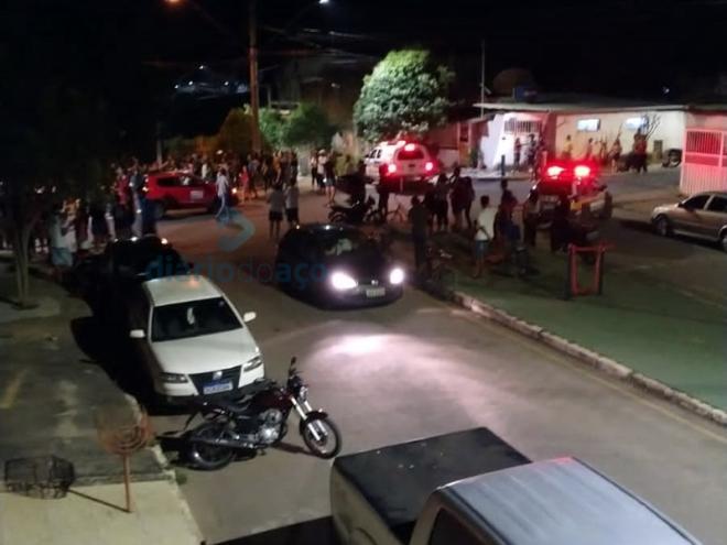 O crime foi praticado na avenida Agostinho Teodoro da Cunha, no bairro Bela Vista