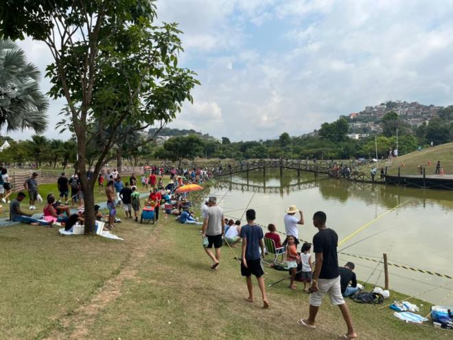 Dezenas de pessoas foram prestigiar mais uma edição do evento
