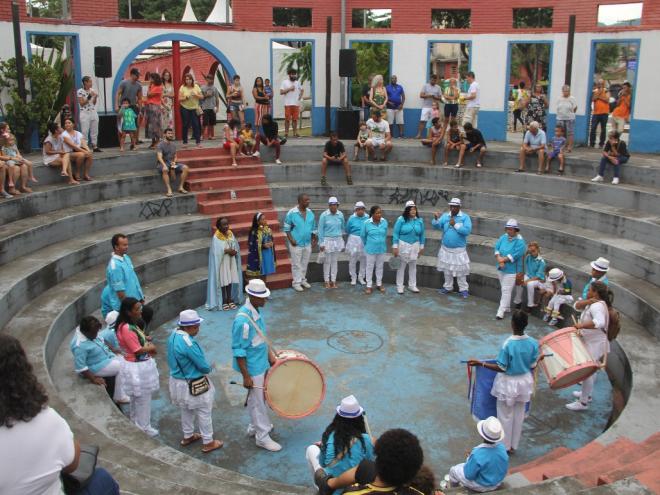 Praça do Coliseu, biblioteca, espaço DaMa e feira-livre do Timirim marcaram as atividades no último fim de semana