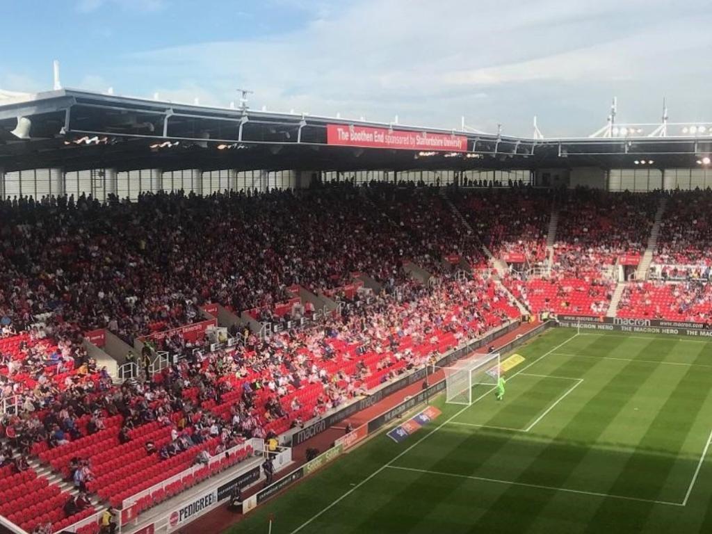 Britannia Stadium é o estádio oficial do Stoke City FC