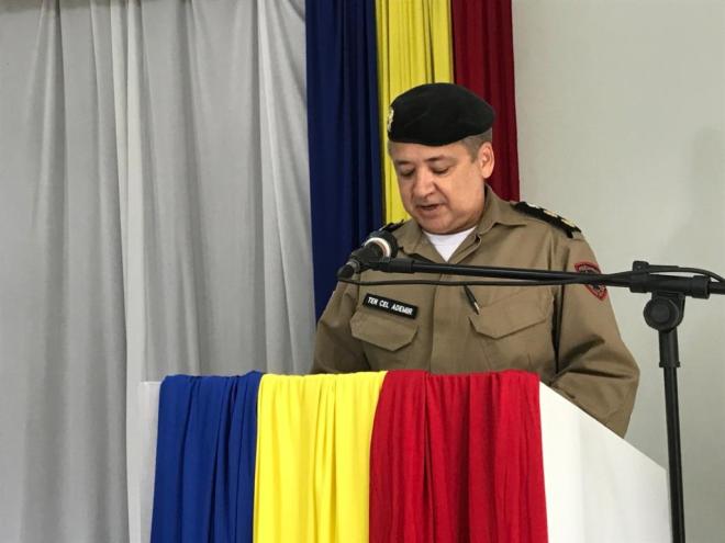 Ademir destacou a sua volta à ativa, para assumir a chefia do Estado Maior da 12ª RPM 