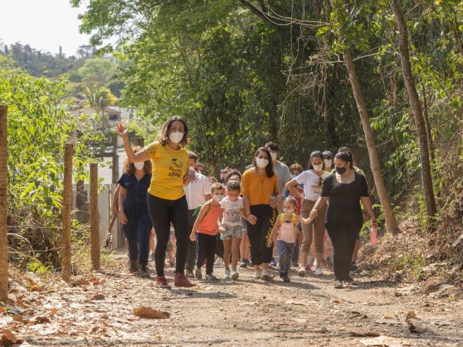 As visitas guiadas valorizam o envolvimento da comunidade com o bem tombado