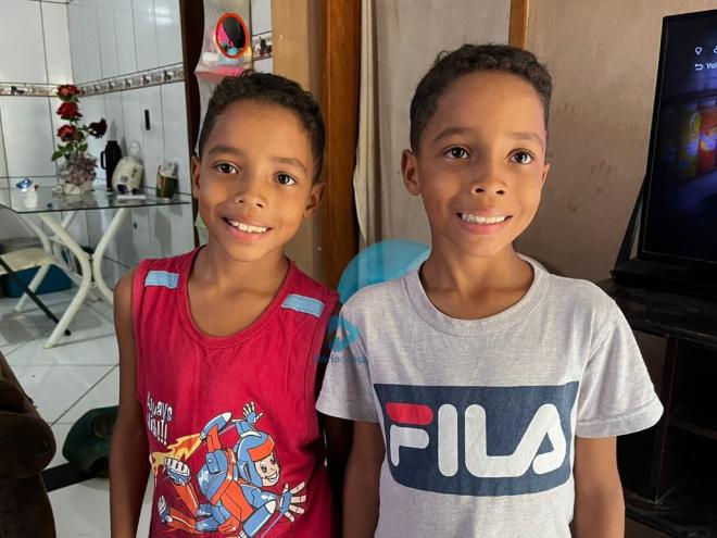 1ª dupla - Davi (vermelho) e Samuel