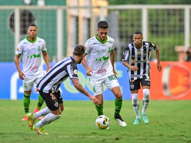 Atlético foi superado por 2 a 1 pelo América 