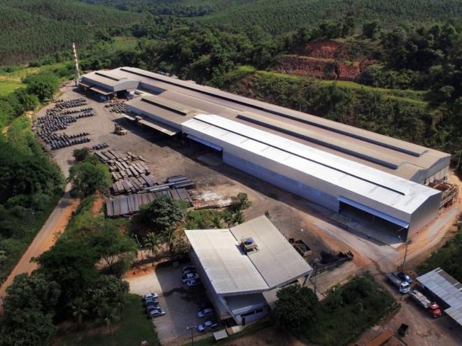 Unidade da laminação da Cipalam, no bairro Bom Sucesso, em Santana do Paraíso 