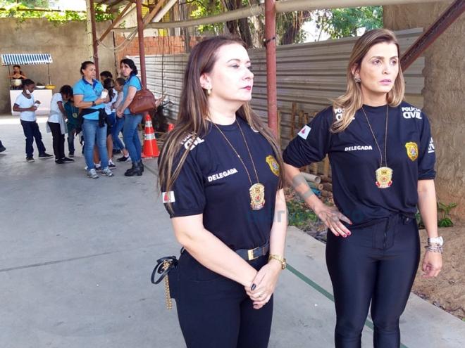 Delegadas Talita Martins, de Santana do Paraíso, e Lívia Athayde, chefe da Delegacia de Trânsito em Ipatinga