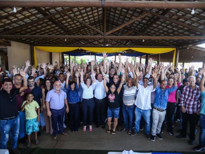 Evento teve as presenças do prefeito Hamilton Rômulo, do vice-prefeito Geci Gomes, do deputado federal Paulo Abi-Ackel e do pré-candidato a deputado estadual Heleno do Hospital