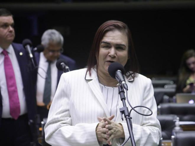 Professora Rosa Neide (PT-MT): ''Durante a pandemia, o povo defendia a volta às aulas na maior gritaria nesta Casa de que o estudante só aprende na escola. Agora vejo as mesmas pessoas dizendo que as crianças devem ficar em casa''
