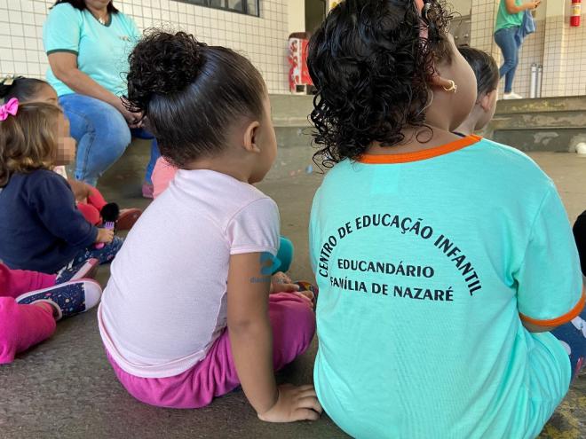Centro de Educação Infantil oferece vagas para crianças com idade entre 1 ano e 4 meses a 3 anos e 11 meses