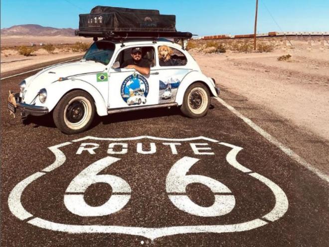 Jesse e Shurastey, mais de 85mil kms por 17 países e fim trágico em acidente nos EUA; o plano deles era chegar ao Alasca no Fusca 1978