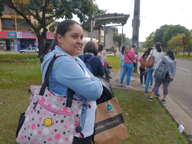 ''Se o aumento da passagem for a solução, a gente iria pagar. Fazer o quê? Coitado do trabalhador, é só pagar mesmo'', relatou Patrícia