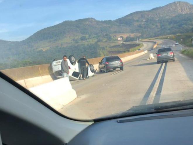 A situação precária da BR-381 contribui bastante para a ocorrência de acidentes na rodovia 