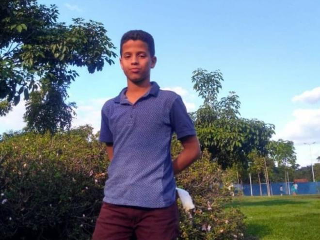 Diogo Henrique Souza Leite, aluno do 9º ano