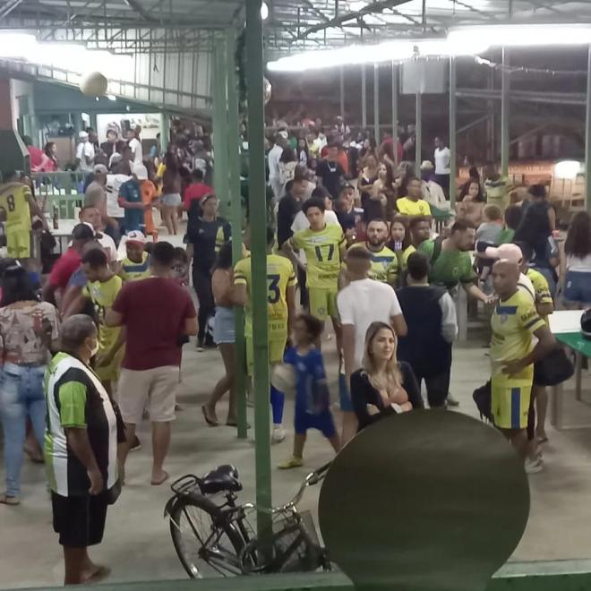 A comemoração foi grande depois do título do P6