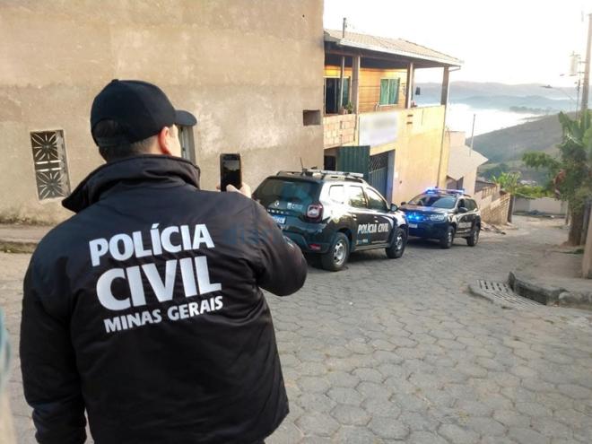 Policiais civis cumpriram 28 mandados de buscas e apreensão na região de Itabira