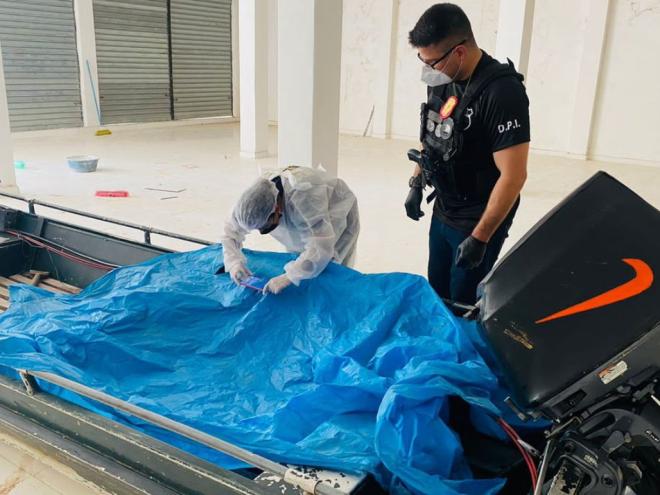 PF encontrou vestígios de sangue em embarcação de investigado