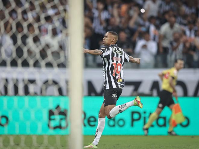 Ademir marcou o segundo gol do Galo 