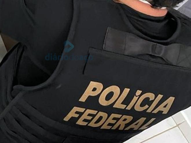 Os policiais federais realizaram a prisão do investigado que se encontrava na zona rural de Tarumirim