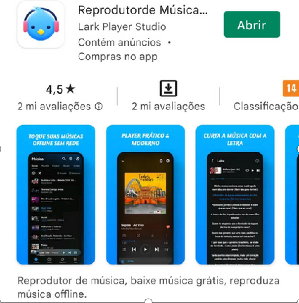 Reprodutor Música: Lark Player – Apps no Google Play