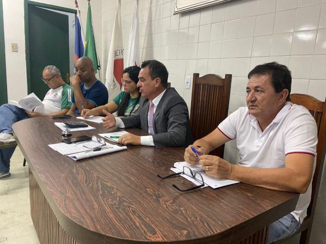 A direção da LDI comandou a reunião, definiu o calendário e a bola rola entre agosto e dezembro