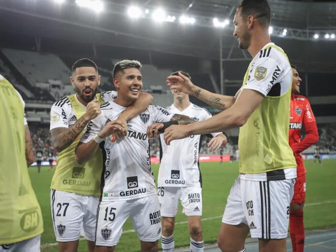 Zaracho foi o autor do gol na partida contra o Botafogo 